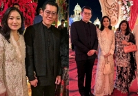 Hoàng hậu 'vạn người mê' của Bhutan dự tiệc nhà tỷ phú giàu nhất châu Á: Xinh đẹp ngút ngàn, hiếm hoi thể hiện cử chỉ thân mật với chồng