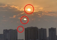Hiện tượng lạ: Nhiều Mặt trời cùng lúc xuất hiện trên bầu trời Hà Nội, có phải là hiện tượng bất thường?