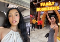 Đu trend Tóp Tóp, cô gái quê Đà Nẵng lộ thân phận tiểu thư khi flex gia đình sở hữu 13 siêu thị và chuỗi nhà hàng có tiếng 