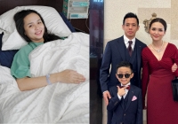 Ái nữ cựu chủ tịch CLB Sài Gòn mới sinh công chúa, em vợ đăng ảnh chúc mừng, Văn Quyết lập tức có phản ứng này