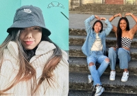 Từng bị đồng đội chê 'lúa', Huỳnh Như hiện tại khác hoàn toàn: Ăn mặc phóng khoáng, trang điểm xinh đẹp đi chơi ở trời Âu