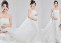 Mẹ bầu Doãn Hải My khoe chân dài cực phẩm, vóc dáng nuột nà, xinh đẹp đến nỗi hội 'gái độc thân' cũng tự nhiên muốn lấy chồng sinh con