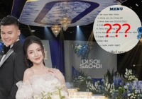 Dân mạng thắc mắc sao tiệc cưới Quang Hải - Chu Thanh Huyền ít món thế, lại còn thiếu thịt gà và xôi: Lý do thật sự là gì?