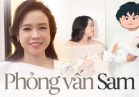 Phỏng vấn Sam: 'Tôi khóc oà khi nghe chồng nói câu đầu tiên hậu sinh con, khi 2 bé ổn định sẽ nghĩ đến lễ cưới'