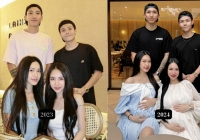 Khung hình cực đỉnh: Doãn Hải My lộ vai trần đọ sắc với ái nữ đại gia Minh Nhựa, hai mẹ bầu xinh đẹp nhất là đây