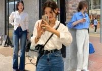 Áo sơ mi phối với 5 kiểu quần này là sành điệu nhất