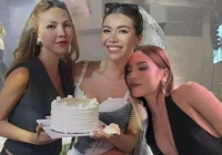 Lộ khung hình chung hiếm hoi của Kỳ Duyên - Minh Triệu sau màn né tránh toàn tập ở đám cưới Minh Tú