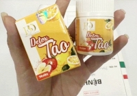 Bộ Y tế cảnh báo sản phẩm Detox Táo hỗ trợ giảm cân chứa chất cấm Sibutramin