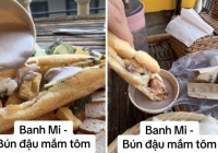 Du khách Tây thử ăn bánh mì chấm… mắm tôm, dân mạng Việt hốt hoảng: 'Còn rất nhiều phiên bản bánh mì, sao không thử'?