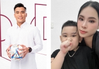 Vợ Bùi Tiến Dụng tủi thân, sinh con cho anh nhưng chưa một lần được mặc váy cưới