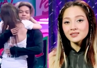 Cái ôm của Bảo Anh và bạn trai tin đồn Nega trên sóng truyền hình
