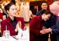 Linh Rin như tổng tài lộ diện ở sự kiện hậu sinh con đầu lòng, ông xã thiếu gia có cử chỉ gây chú ý
