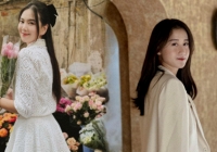 MC Mai Ngọc và Nga Anh đều có cách tạo dáng cực thanh lịch chuẩn con gái Hà thành: Chị em học ngay để có những shot hình ưng ý