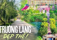 'Đất học Nam Định' có 1 ngôi trường khiến mọi trái tim phải rung rinh: Sao mà đẹp quá đỗi! Từ cổng vào xanh ngát bóng cây