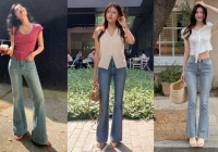 10 cách phối đồ nổi bật với quần jeans ống loe đang 'hot'
