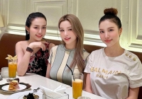 Vợ Tuấn Hưng 'mở cuộc họp' phú bà miền Bắc, thần thái thế nào sau ồn ào đóng MV với Duy Mạnh?