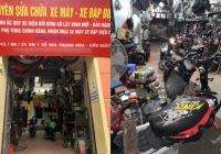 Khung cảnh ngôi nhà chất đầy xe đạp điện, thiết bị sửa chữa trước khi xảy ra vụ cháy khiến 14 người tử vong ở Trung Kính