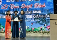 Ra mắt Chi Hội Nữ trí thức tỉnh Khánh Hòa