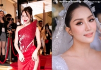 Khánh Thi - Thủy Tiên một tuần sau drama đòi nợ: Bà xã Công Vinh rực rỡ trên thảm đỏ, vợ Phan Hiển là 'mỹ nhân' trong mắt chồng