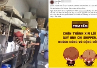Hàng cơm tấm nổi tiếng TP.HCM vướng lùm xùm thái độ: Không chỉ shipper mà khách đã nhiều lần bức xúc, quán có xin lỗi nhưng không đáng kể?
