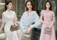 Những thiết kế váy áo thanh lịch, yêu kiều tôn dáng nàng công sở