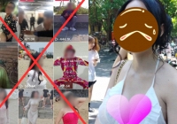 Phẫn nộ TikToker Việt quay lén hàng trăm cô gái mặc bikini: “Núp bóng” phỏng vấn dạo để zoom vào vòng 1, nạn nhân kêu gào hành động 'biến thái'