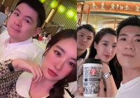 Đỗ Mỹ Linh xinh đẹp xuất hiện bên Chủ tịch Hà Nội FC giữa tin đồn có tin vui lần 2, cùng nhà chồng hào môn du lịch nước ngoài