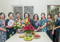 Hội Nữ trí thức Việt Nam tới thăm và chúc mừng Tạp chí Phụ nữ Mới nhân kỷ niệm 99 năm ngày Báo chí Cách mạng Việt Nam