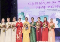CLB Di sản Áo dài Thành phố Hà Nội: Nối dài hành trình phát huy di sản văn hóa Việt