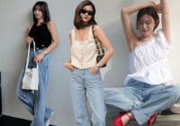 Không thích diện váy, nàng tóc ngắn hãy tham khảo 10 set quần dài thời thượng