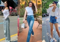 Tham khảo 10 cách mặc trang phục denim trẻ và sang từ các mỹ nhân Việt trên 40 tuổi