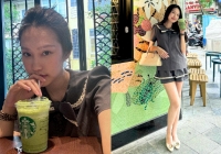 'Hot mom' Doãn Hải My 'trốn' con trai 2 tháng tuổi ra ngoài cả ngày, phản ứng của quý tử khiến vợ Đoàn Văn Hậu 'tan chảy'