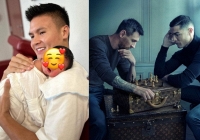 Quang Hải khoe ảnh bế con trai mới sinh, dân mạng đoán biệt danh cậu quý tử có liên quan đến Messi và Ronaldo liệu có hợp lý?