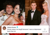 Selena Gomez mượn cớ bảo vệ bạn trai để khịa Justin Bieber, không chịu nổi cảnh tình cũ âu yếm vợ bầu?
