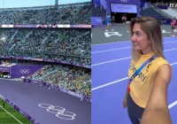 Tại sao đường chạy Olympic Paris 2024 lại có màu tím? Nữ VĐV quyến rũ nhất thế giới sửng sốt khi phát hiện ra sự thay đổi lớn