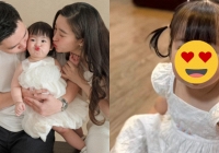 Đỗ Mỹ Linh khoe ái nữ hào môn với chủ tịch CLB Hà Nội, hai lần xuất hiện đã trở thành thế lực nhí nổi rần rần trên mạng
