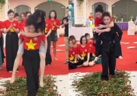 Màn team building gây tranh cãi: Thử thách cõng nhau bước trên con đường trải đầy hoa hồng và nhận phần thưởng 'chạm nóc cảm xúc'