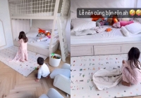 Hồ Ngọc Hà tiết lộ thói quen của cặp sinh đôi Lisa - Leon, ai nhìn cũng khen bố mẹ khéo dạy