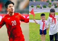 Vợ chồng Phan Văn Đức dạy con về lòng yêu nước, bắt trend 'búp măng non' dịp Quốc khánh 2/9 gây sốt cõi mạng