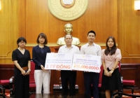 Diana Unicharm chung tay ủng hộ đồng bào vùng bão lũ miền Bắc