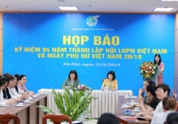 Hội Liên hiệp Phụ nữ Việt Nam triển khai nhiều hoạt động ý nghĩa hướng tới kỷ niệm 94 năm thành lập 