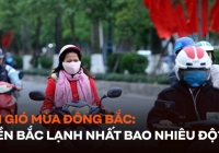 Tin gió mùa Đông Bắc: Miền Bắc lạnh nhất bao nhiêu độ?