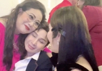 Đàn chị 'Chuông vàng vọng cổ' đến tận bàn chào hỏi Vũ Luân - Phương Lê, phản ứng chính chủ mới đáng nói