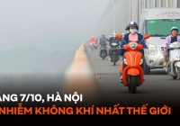 Sáng nay, Hà Nội ô nhiễm không khí nhất thế giới