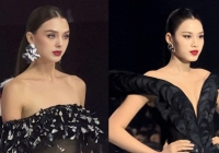 'Cam thường check' vợ mẫu tây của Bùi Tiến Dũng, 'diễn lót' cho hoa hậu Đỗ Thị Hà vẫn đẹp chấn động