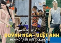 HOT: Quỳnh Nga - Việt Anh bị 'tóm dính' cùng về chung nhà sau khi hẹn hò trên sân pickleball
