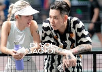 Andree - Phương Ly 'dính như sam' trên sân pickleball