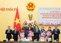 Chủ tịch Quốc hội gặp mặt nữ đại biểu Quốc hội hoạt động chuyên trách