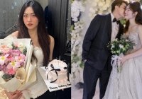 Hoa khôi bóng chuyền Việt Hương đón sinh nhật đặc biệt bên chồng thiếu gia sau đám cưới hoành tráng nhất phố núi