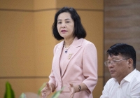 Phó Chủ tịch Quốc hội Nguyễn Thị Thanh chúc mừng Trung ương Hội Liên hiệp Phụ nữ Việt Nam